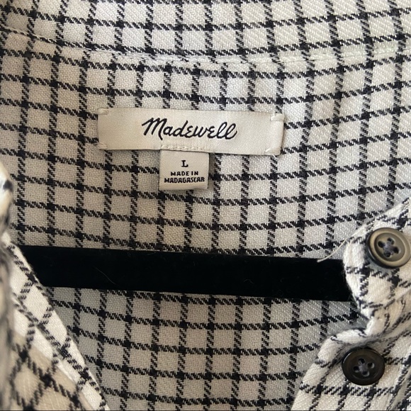 Madewell Plaid Shirt - Picture 2 of 3